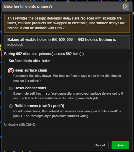 Bake fire time onto primers? dialog