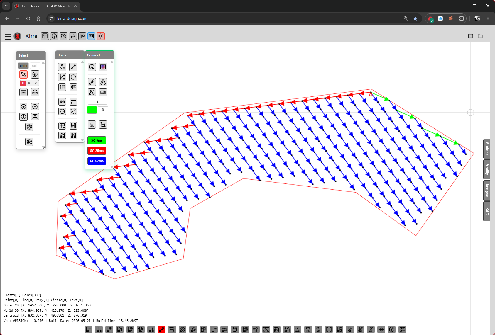Step 9B — Pattern fully connected